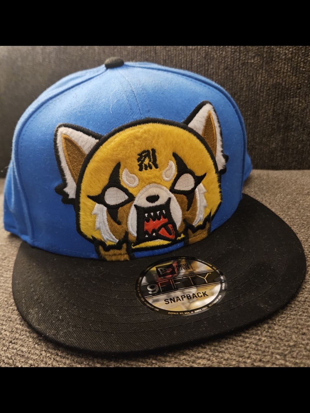 SDCC 2017 Exclusive Sanrio Aggretsuko New Era Snapback Hat Rage Panda RARE